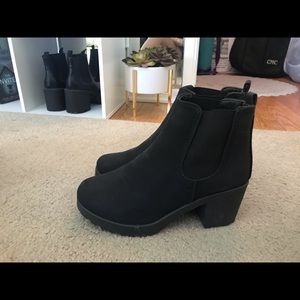 Black heels